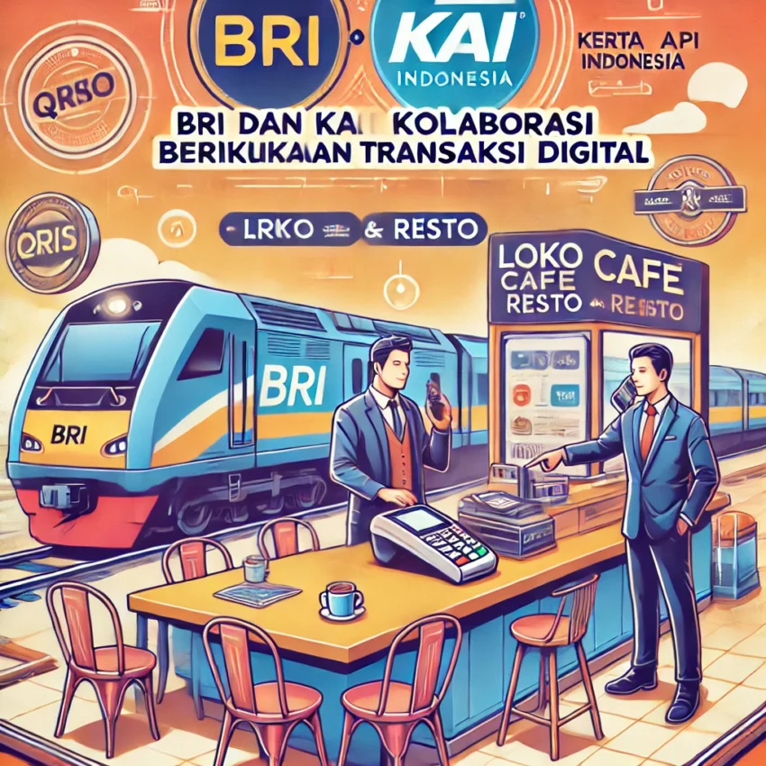 BRI dan KAI Kolaborasi Berikan Kemudahan Transaksi Digital