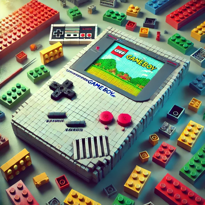 Nintendo Bikin Konsol GameBoy dari Mainan Lego, Bisa Dirakit Sendiri