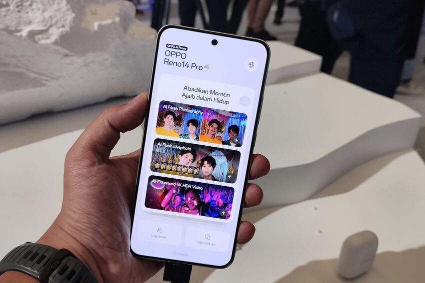 Oppo Reno 14 Reno 14 Pro 5G, dan Reno 14 F 5G Resmi di Indonesia, Ini Harganya