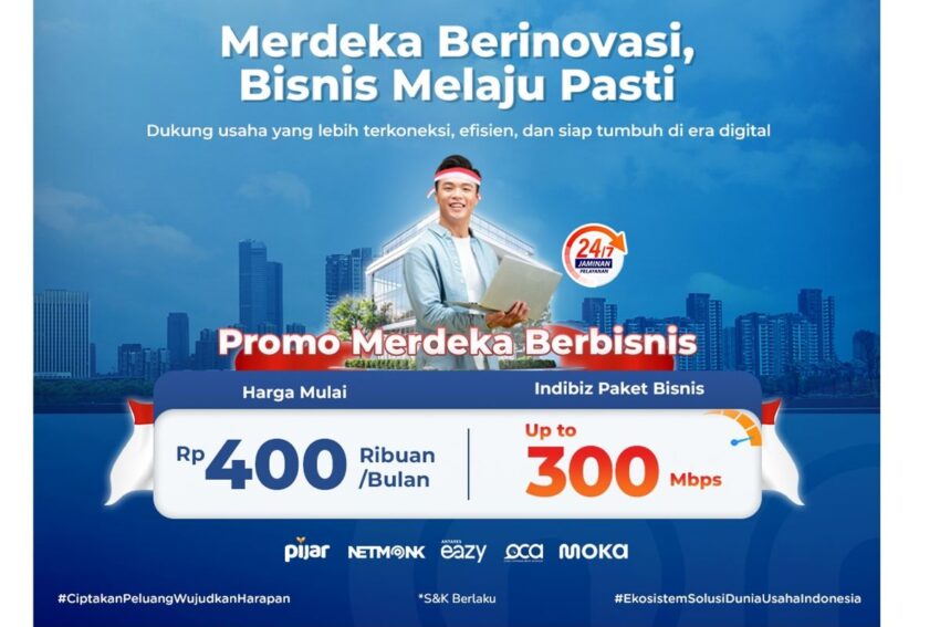 Telkom HUT ke-80 RI dengan Promo Internet Bisnis
